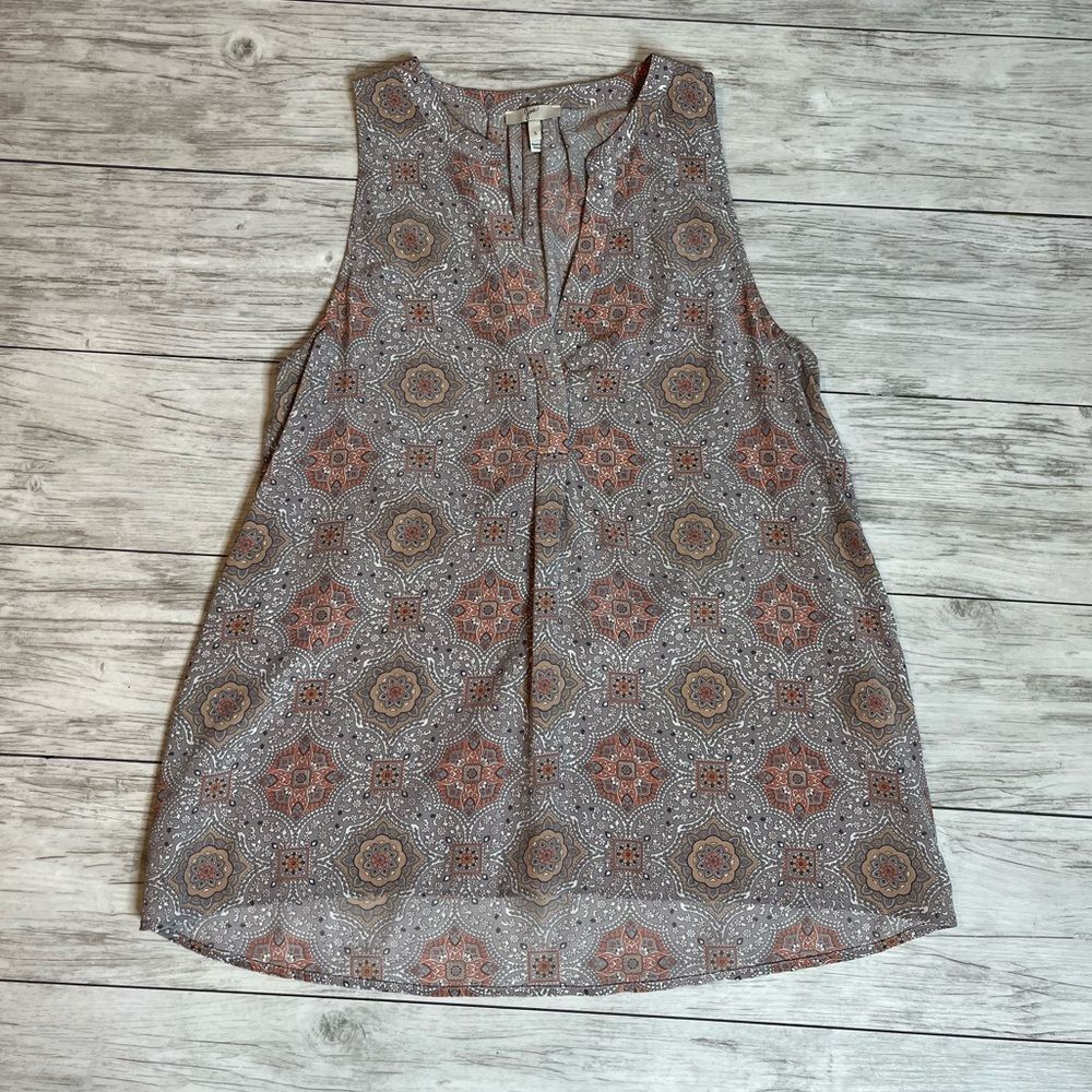 Joie Sleeveless Silk Top Size Small
